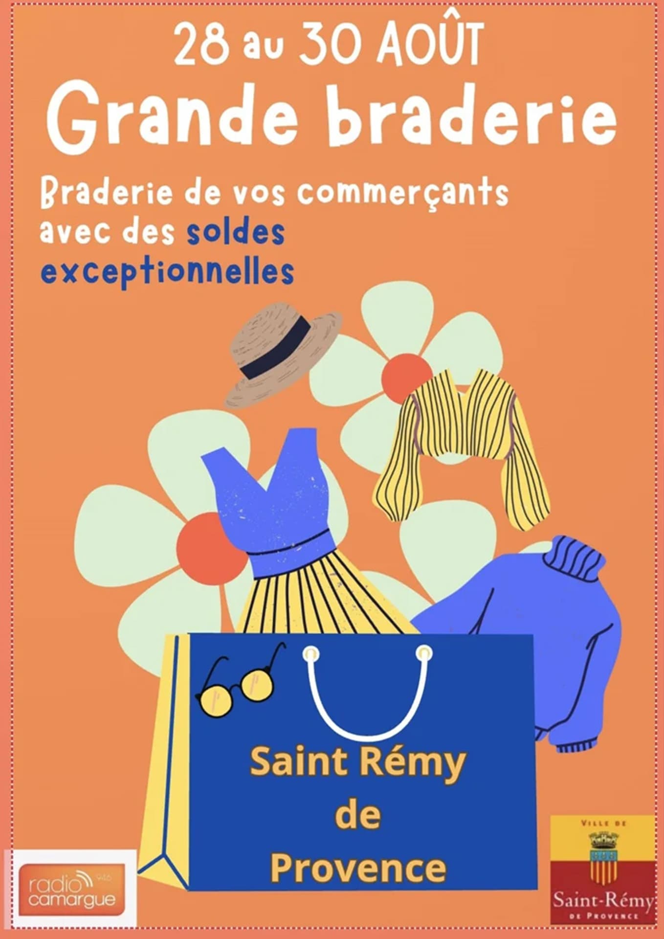 Braderie des commerçants_Saint-Rémy-de-Provence