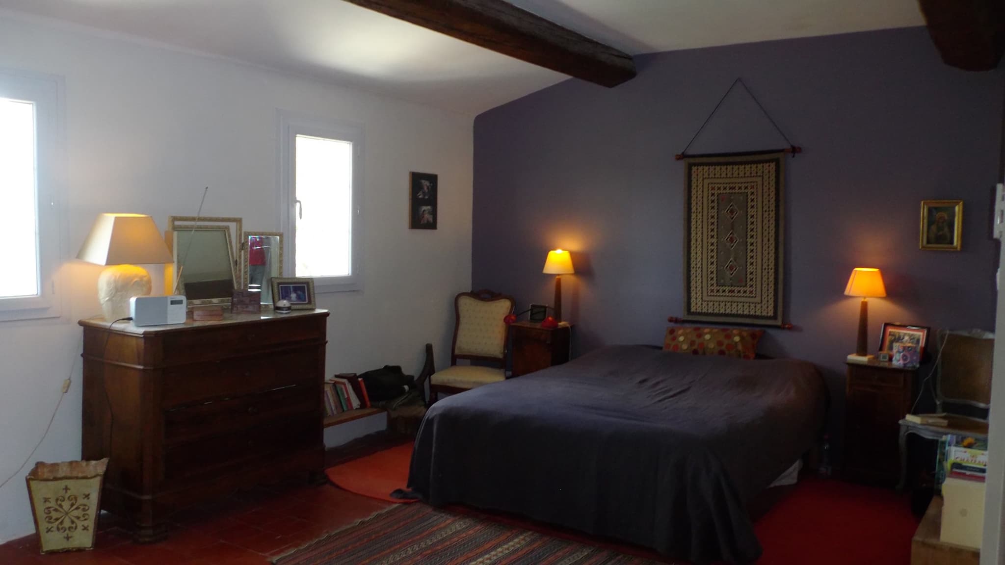 Mazet du Soleil grande chambre