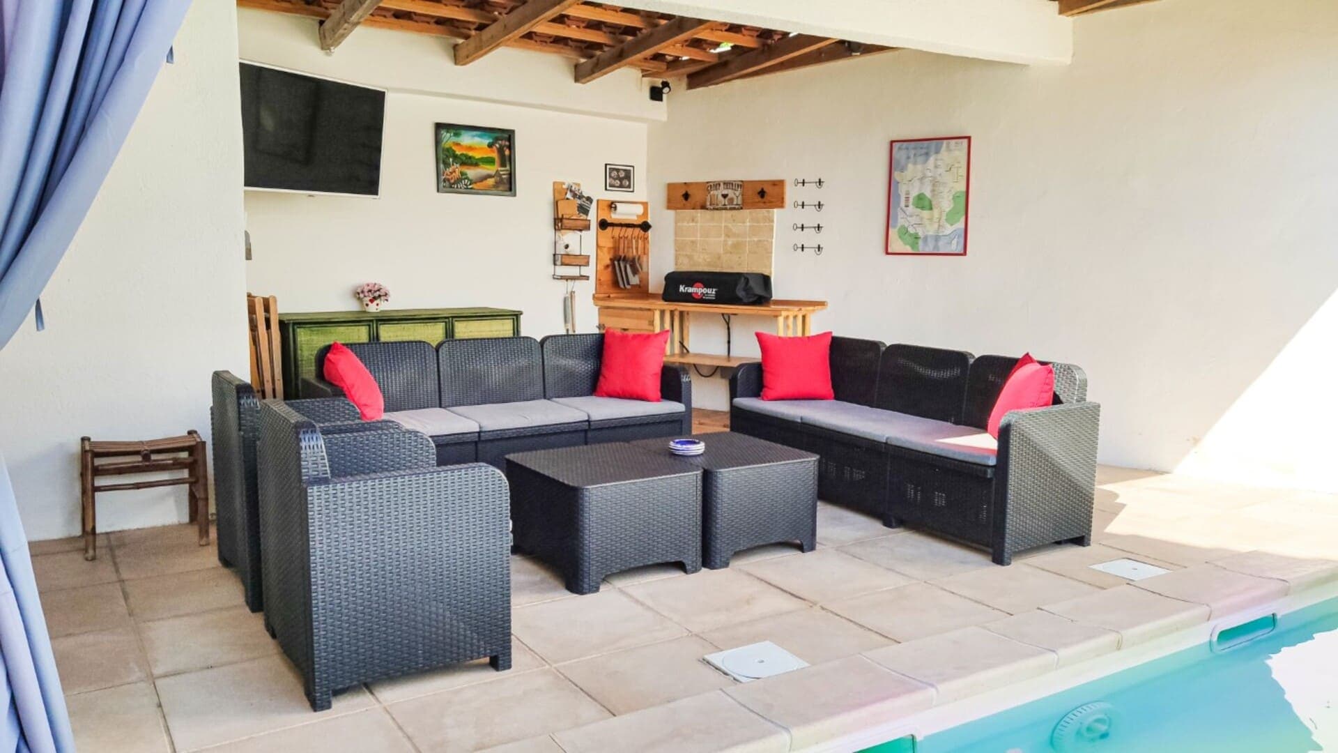 T4 avec piscine et jardin privé - Plage à 800 m_Carry-le-Rouet