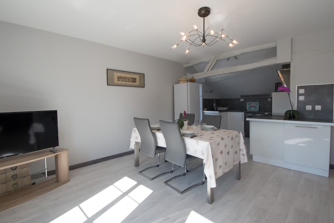 salle/cuisine ouverte