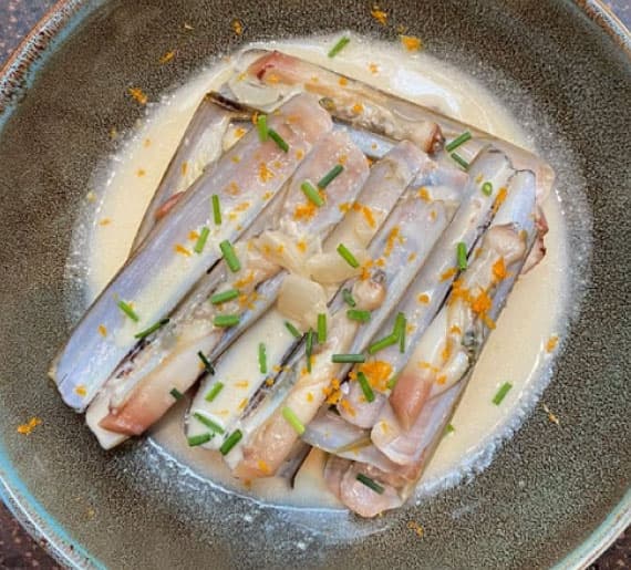Couteaux de mer chez Pierrot Coquillages