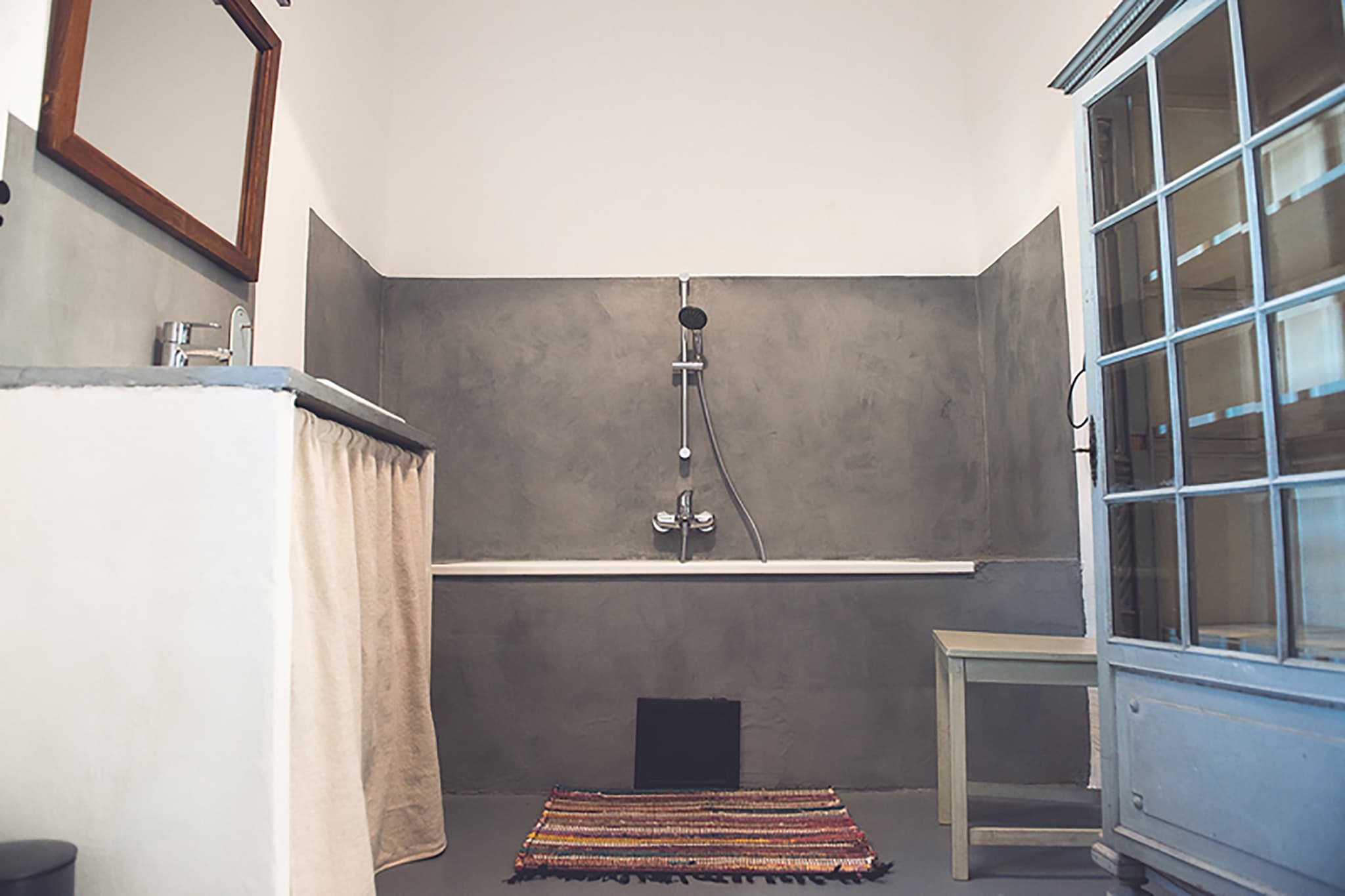 Les Amis des Terres de Pierre salle de bain