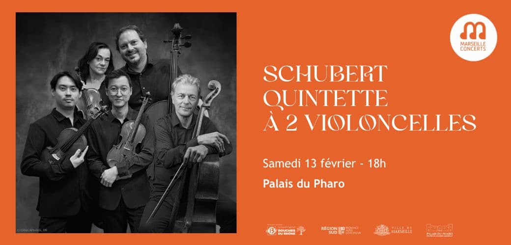 Schubert : Quintette à 2 violoncelles_Marseille
