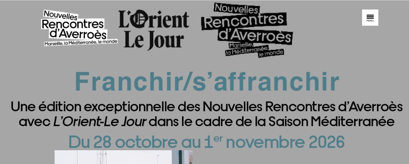 Nouvelles Rencontres d'Averroès_Marseille
