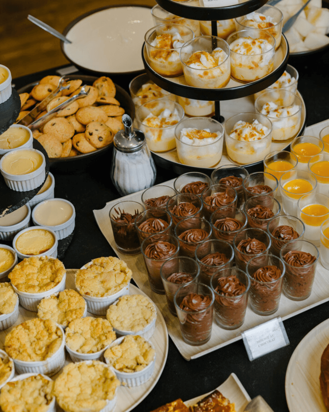 Les desserts