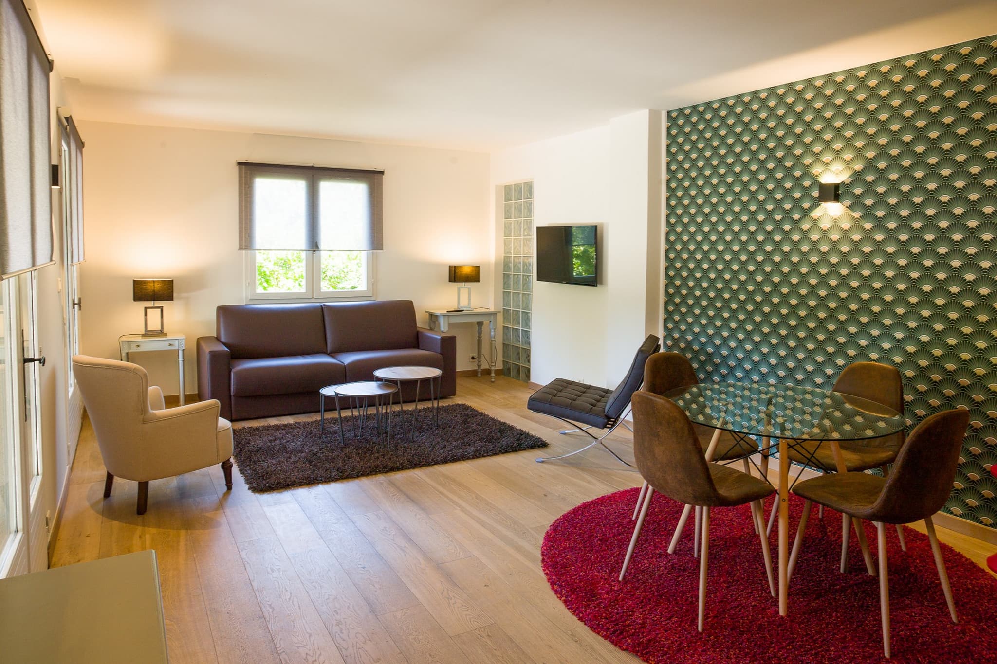 Hotel l'Amandière salon