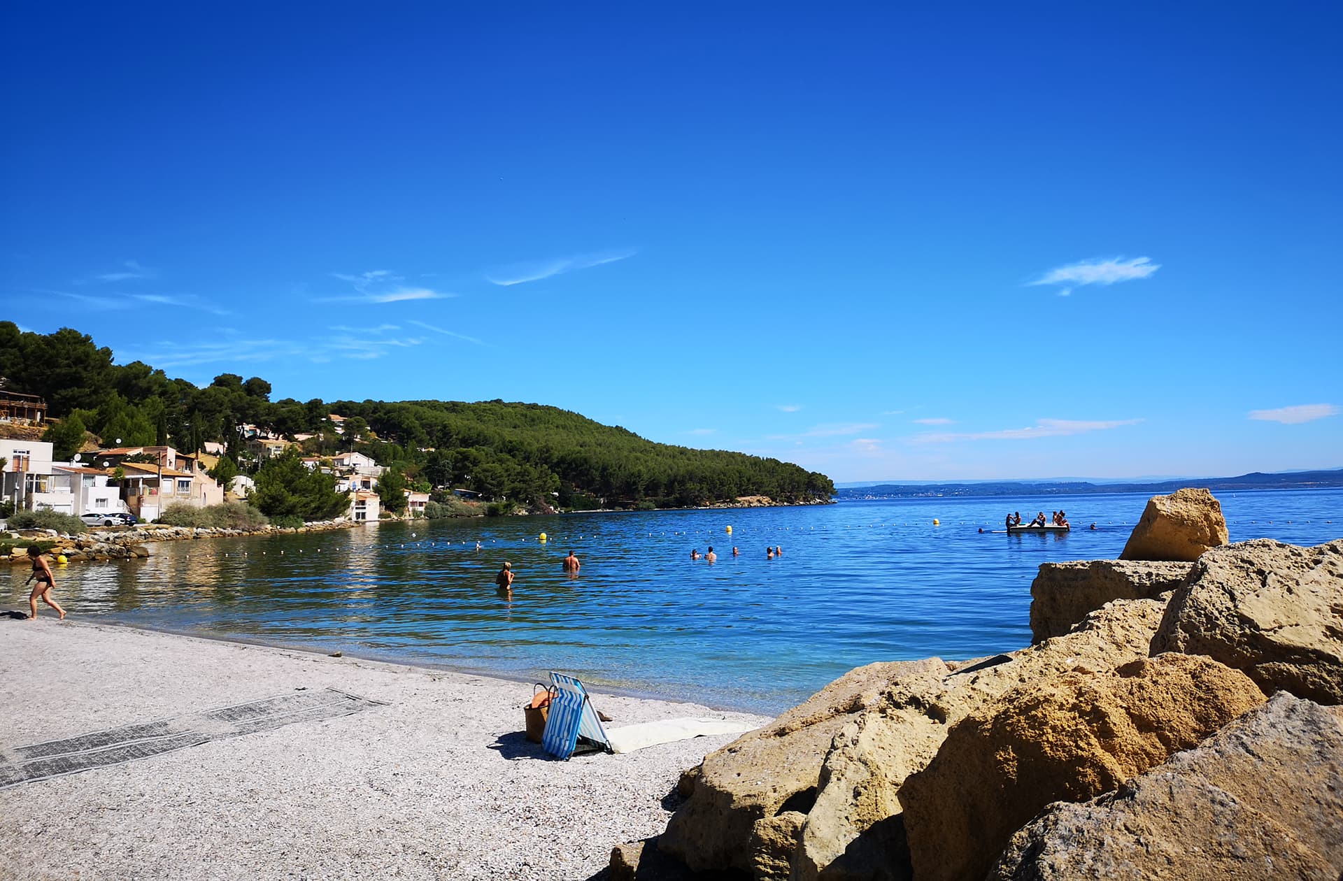 Plage du Ranquet à Istres