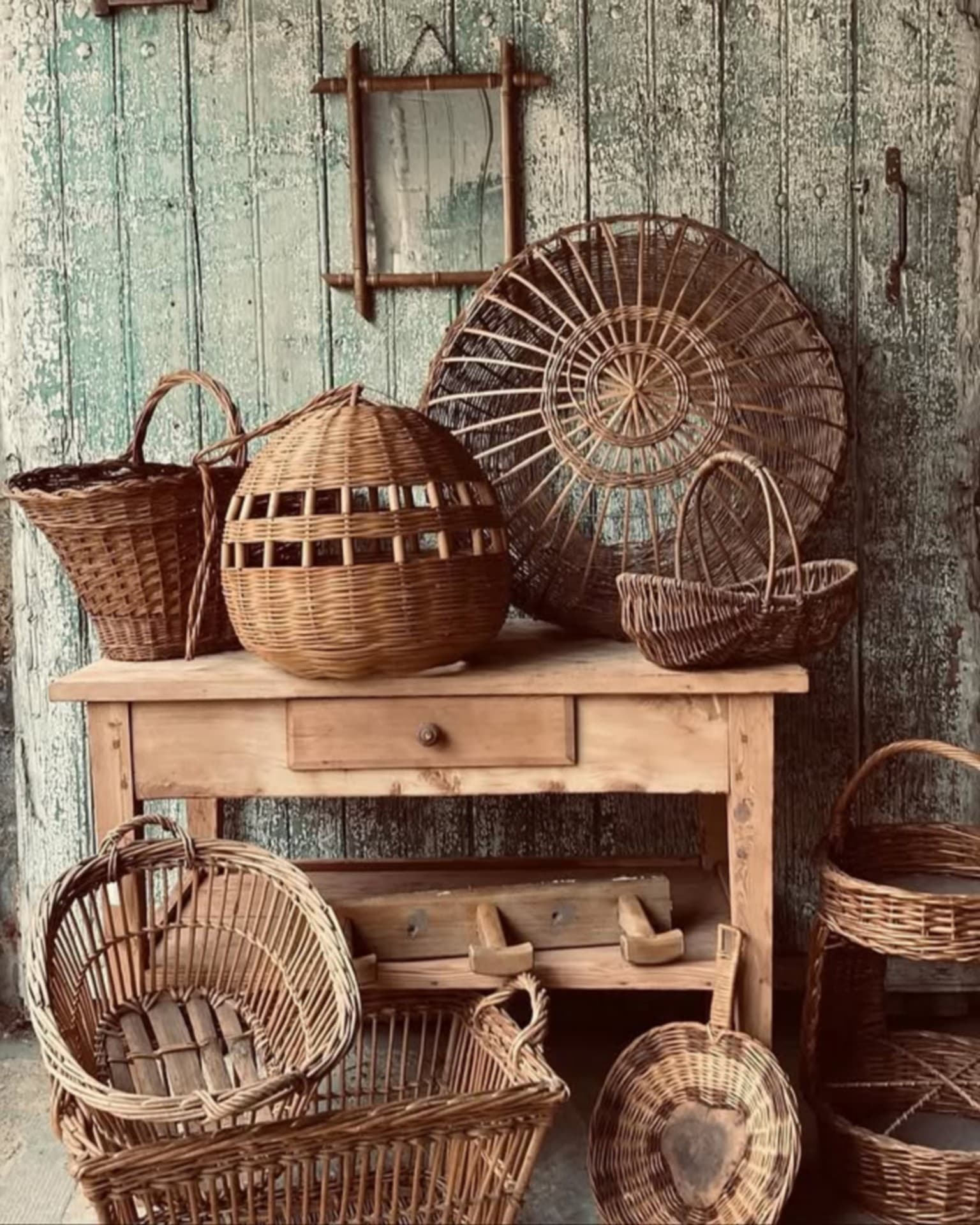 La Brocante d'Eygalières Vannerie