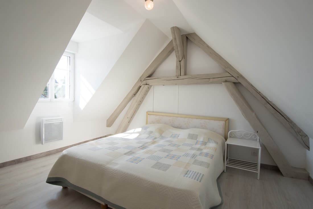 la chambre à l'étage
