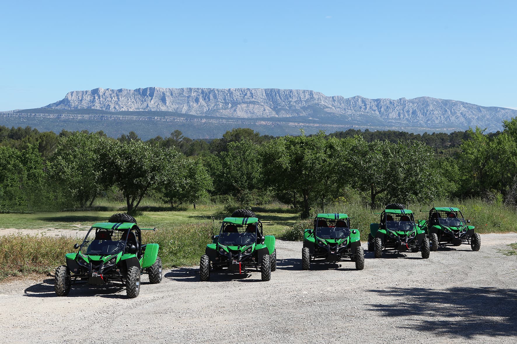 Nos buggy vous attendent à l'accueil