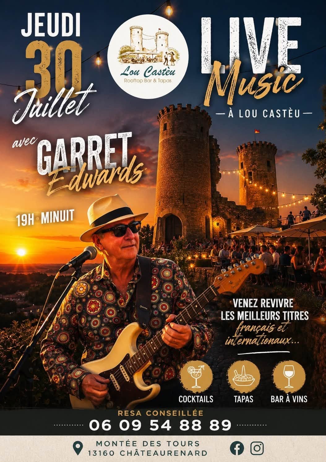 Soirées à Lou Casteu_Châteaurenard