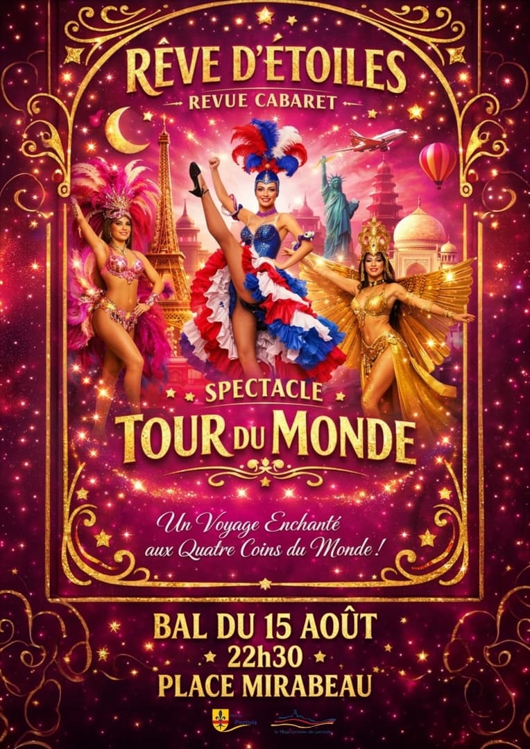 Spectacle tour du monde_Pertuis