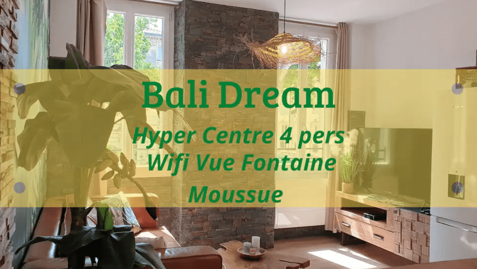 Bali Dream Hyper Centre Fontaine Moussue⛲