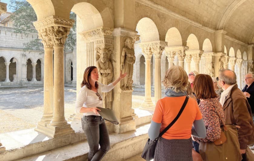 Visite guidée du cloître_Arles