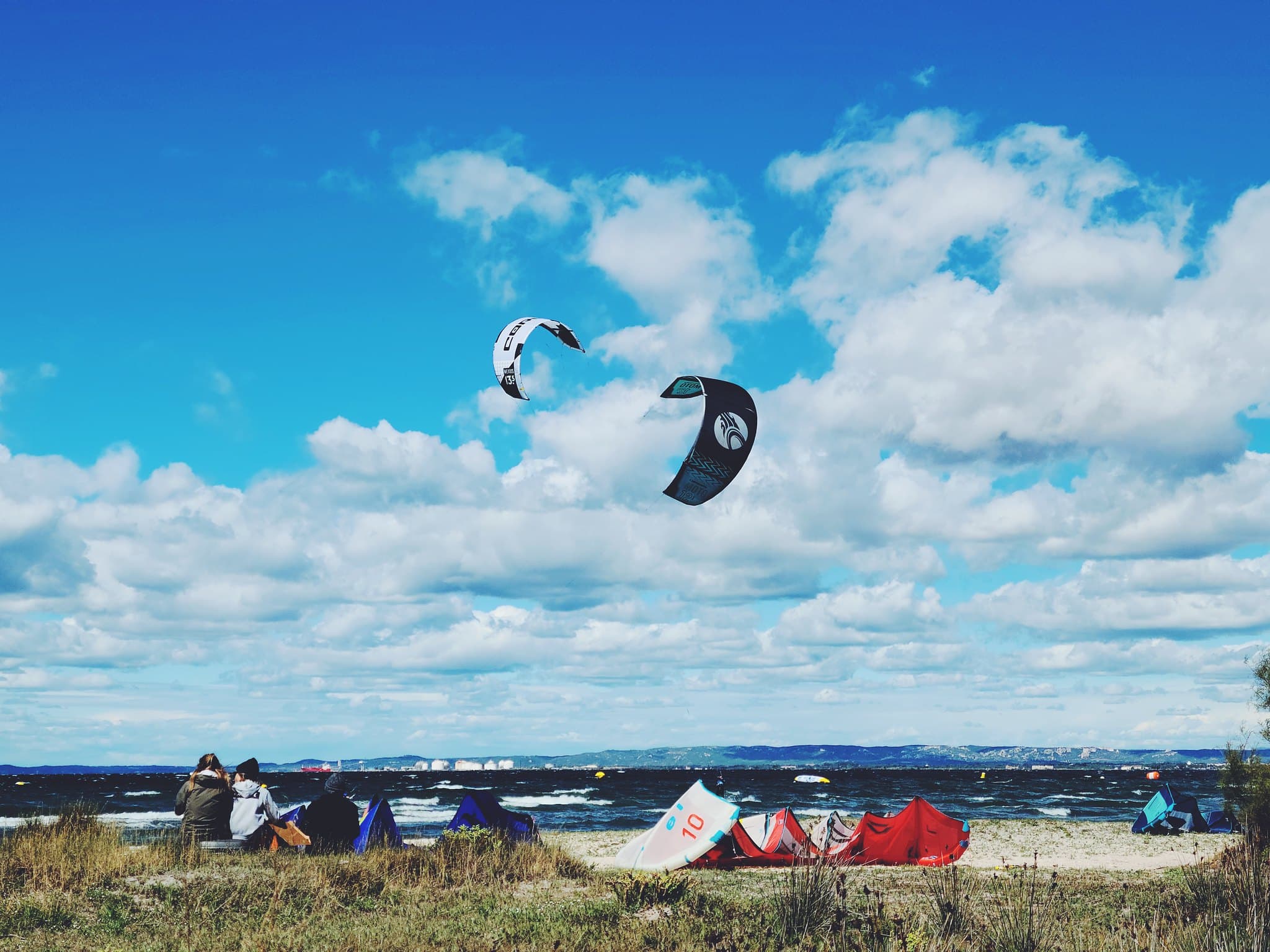 Kitesurf plage du Jaï