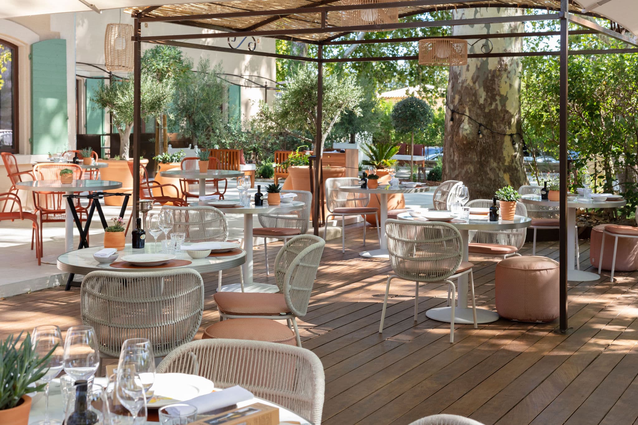 Restaurant La Bastide Bourrelly - Mathias Dandine