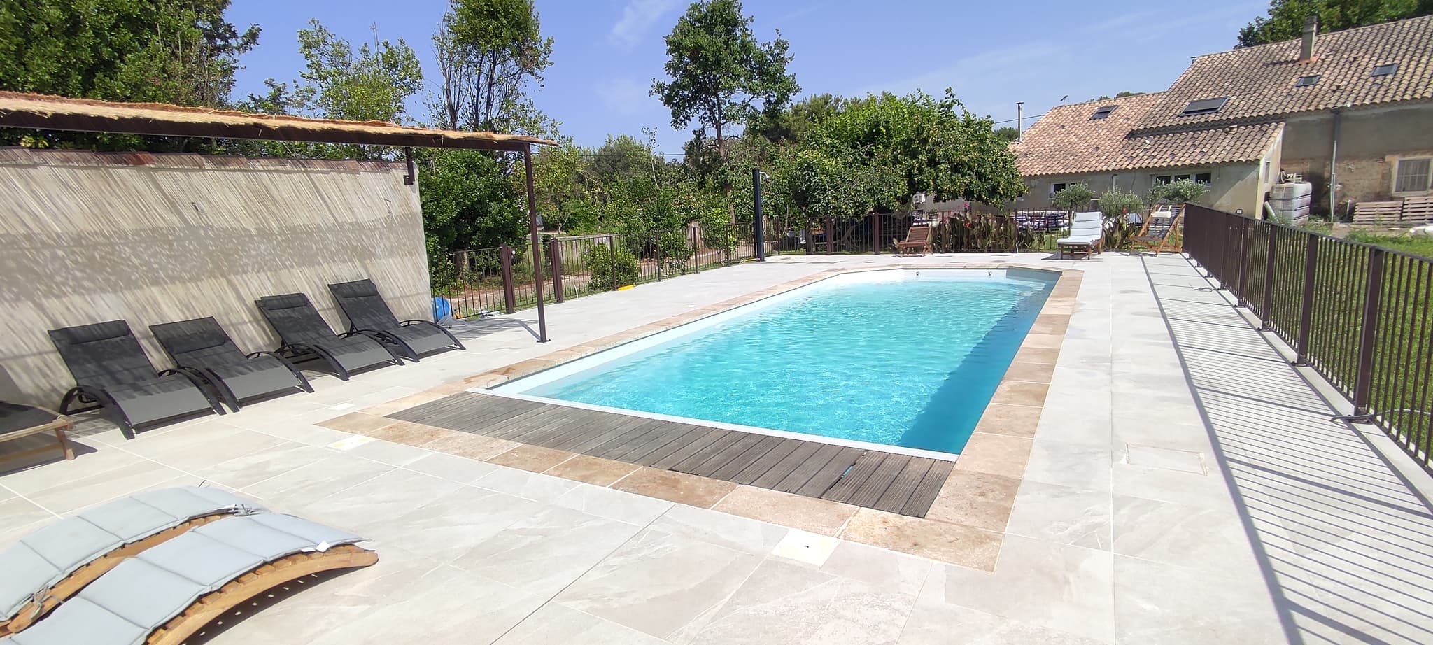 vue piscine