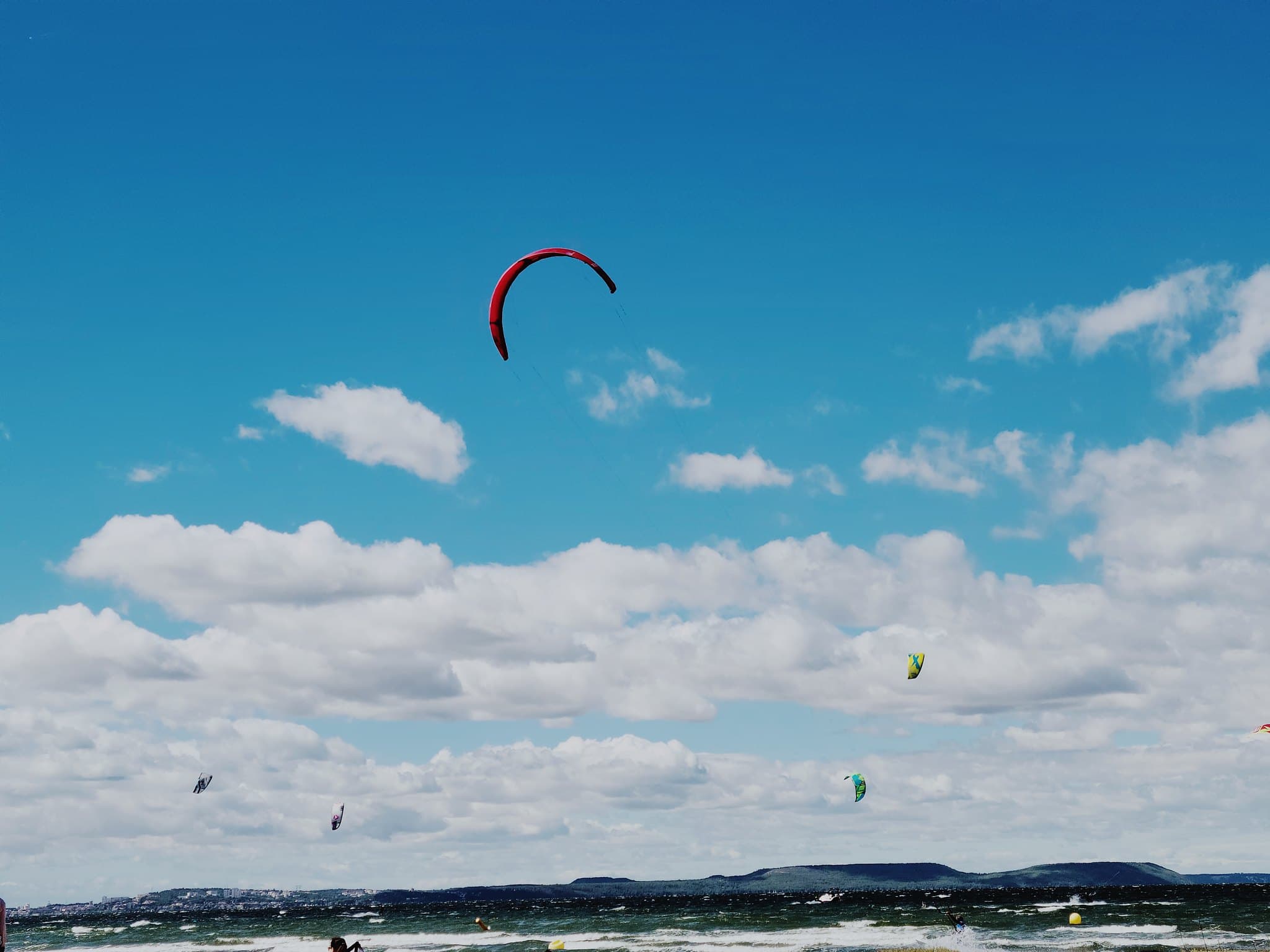 Kitesurf plage du Jaï