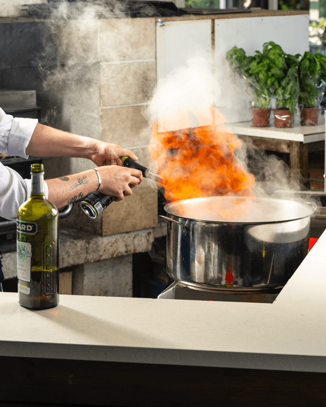 Cuisine exterieur, Julis, Marseille