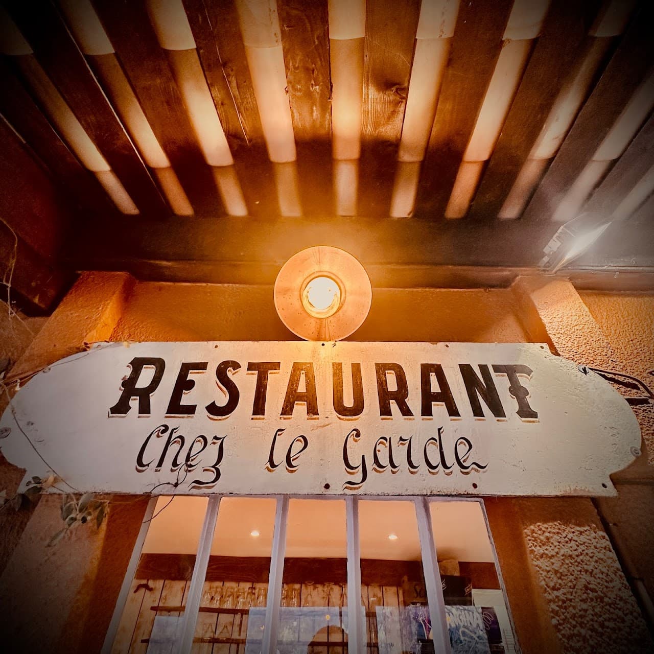 Chez le garde