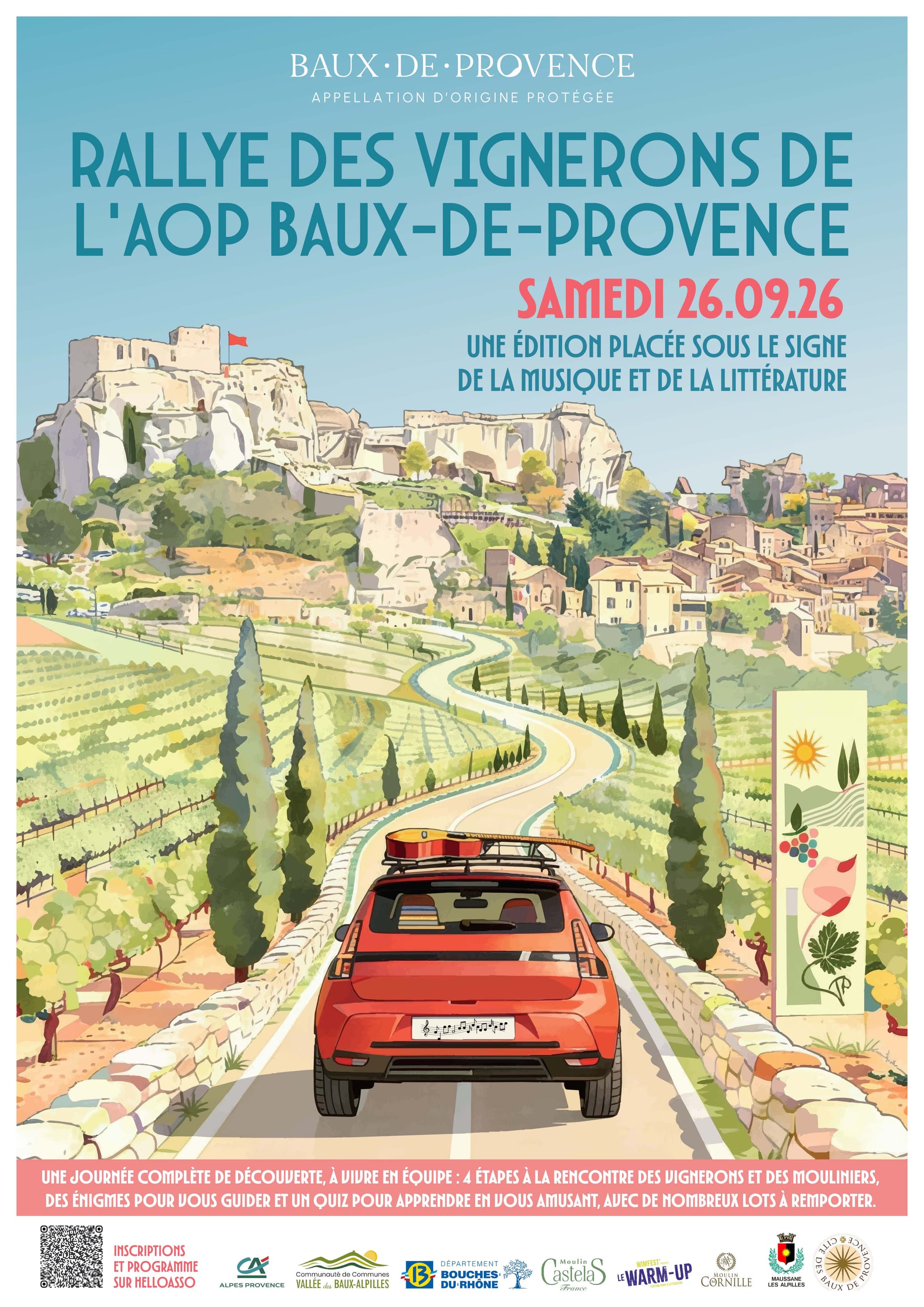 7ᵉ édition du Rallye des vignerons_Les Baux-de-Provence