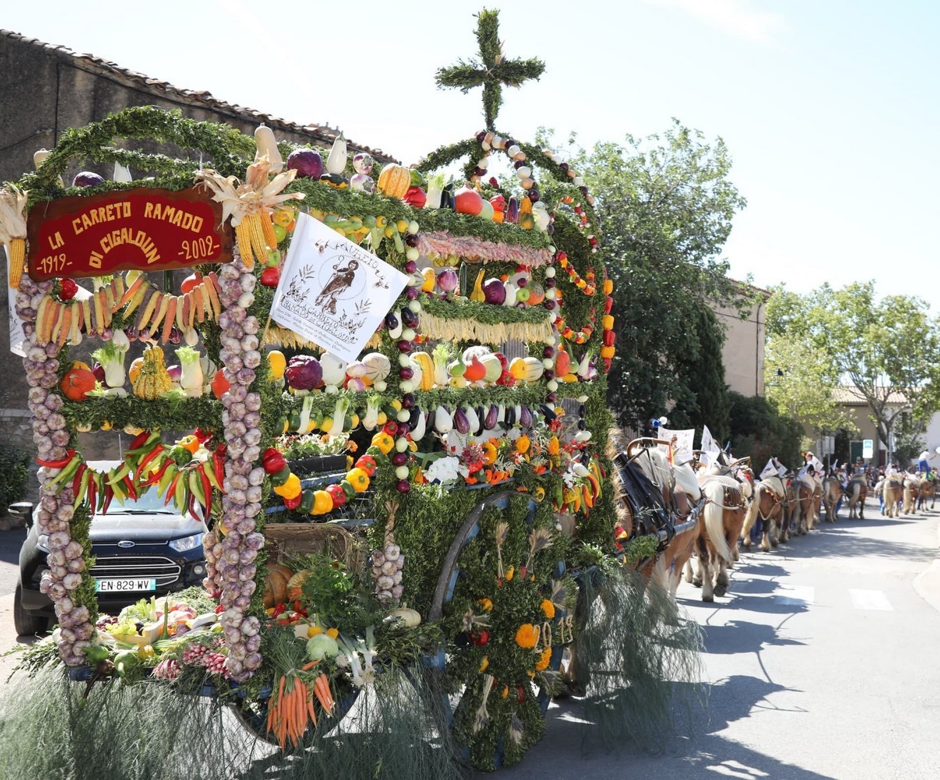 Fête de la Saint-Roch 2019 à Aureille