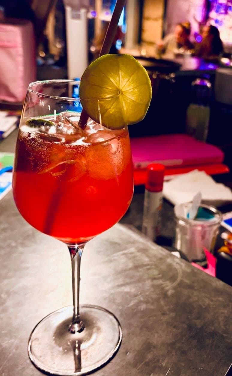 Cocktail red passion
