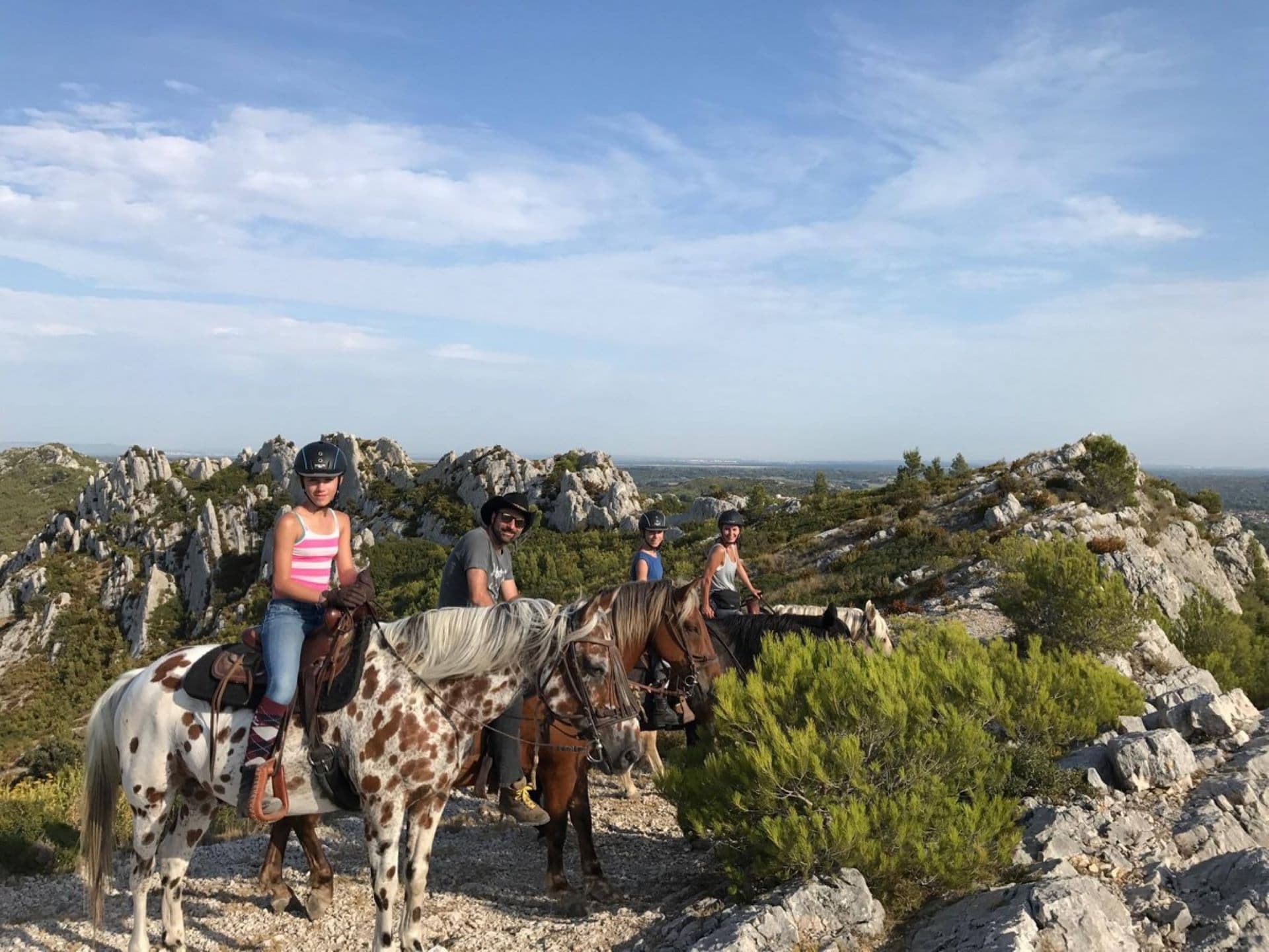 Balades à cheval Alpilles