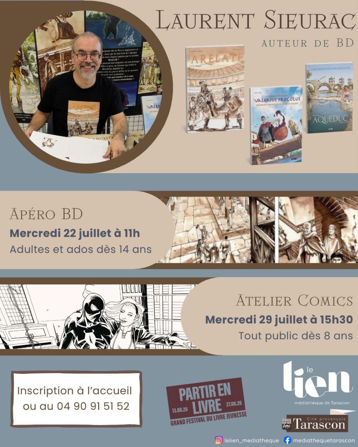 Rencontre avec Laurent Sieurac_Tarascon
