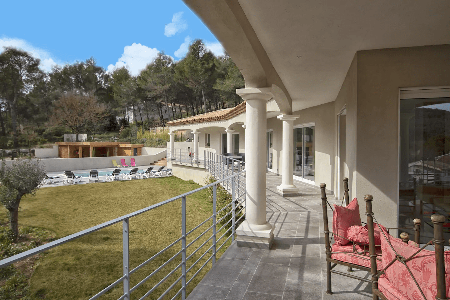 Domaine terrasses