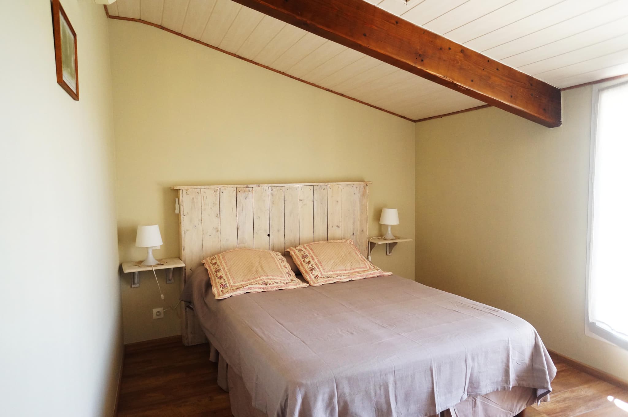 Chambre lit double