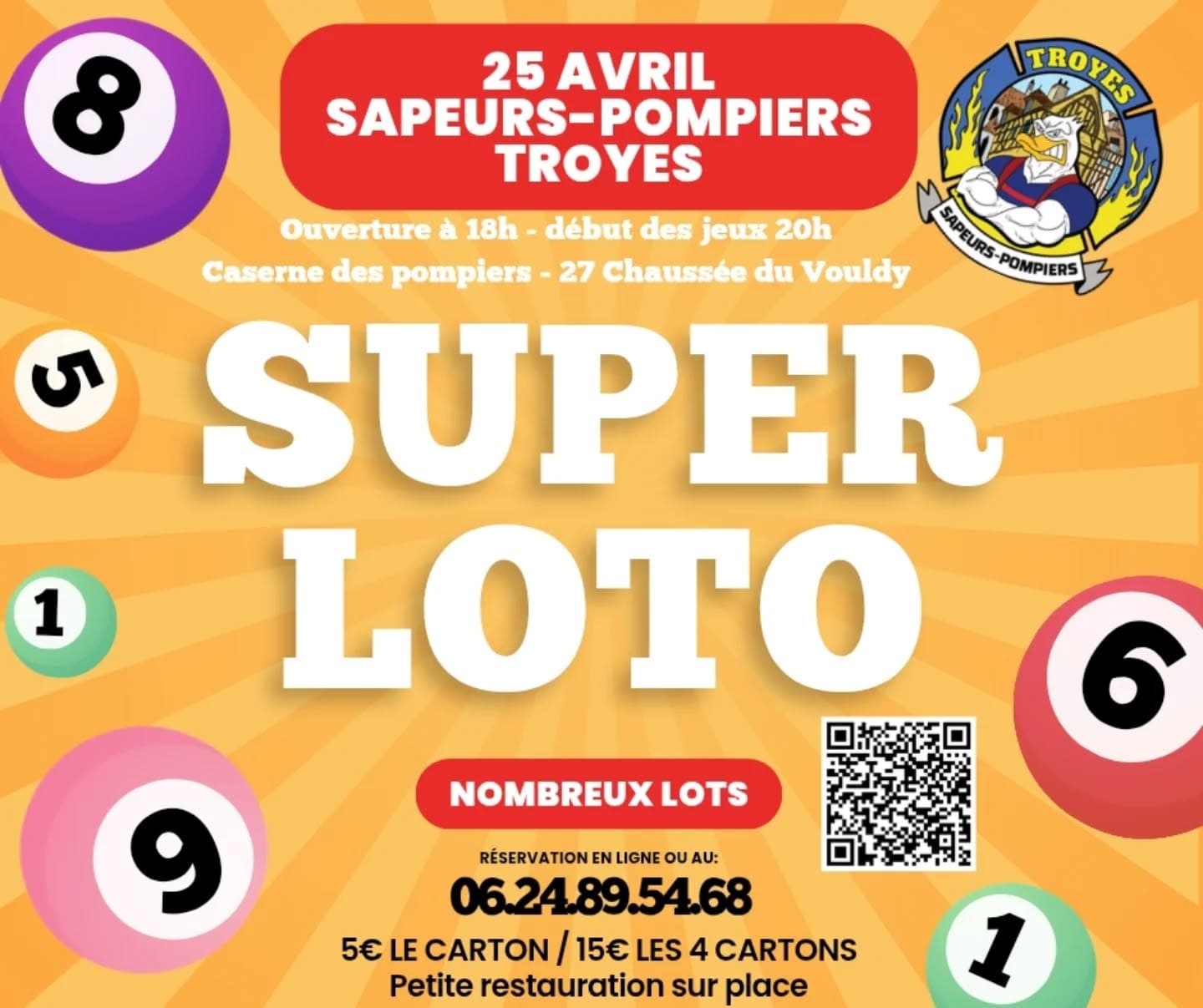 Super Loto des Sapeurs-Pompiers de Troyes_Troyes