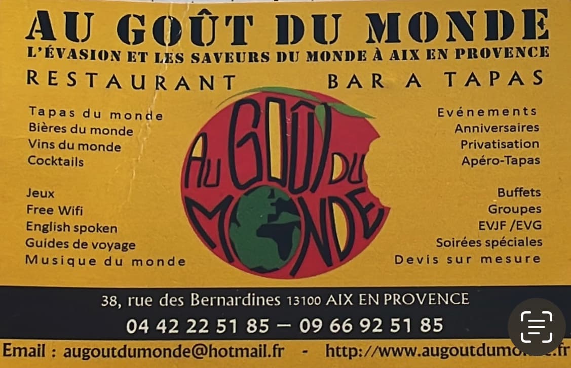 Au goût du monde