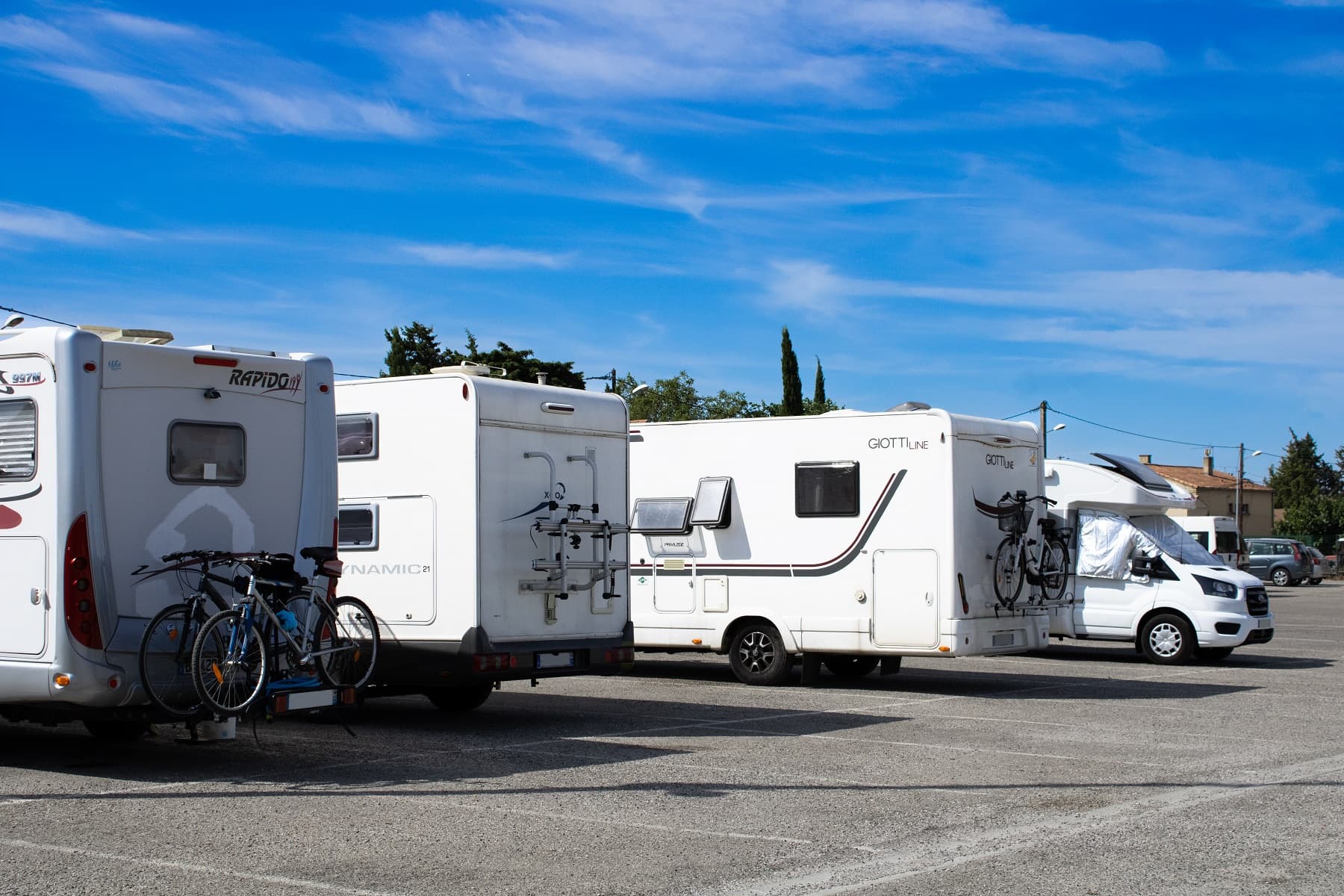 aire de stationnement pour camping car