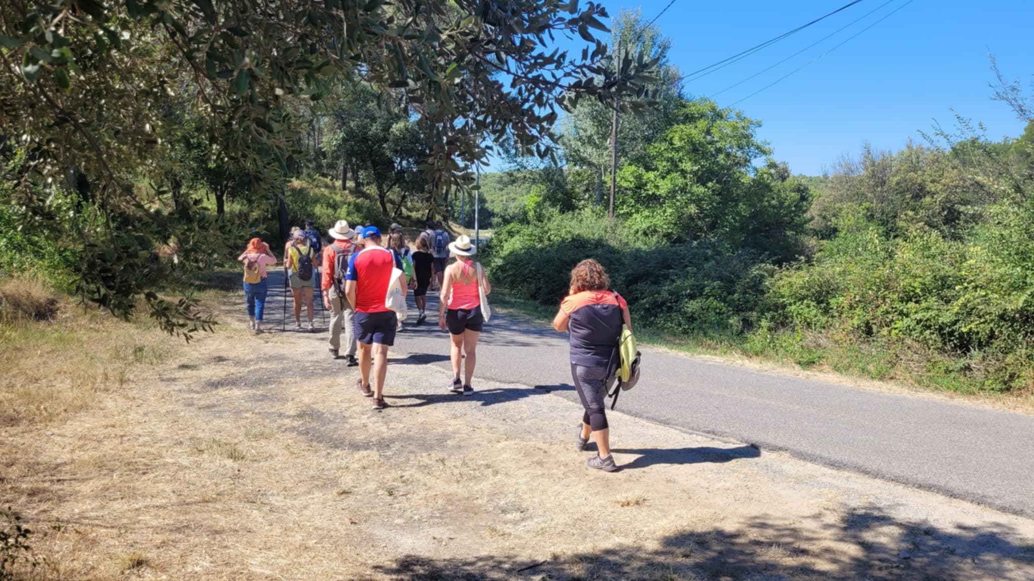 Le chemin du château de Bidaine_Lambesc