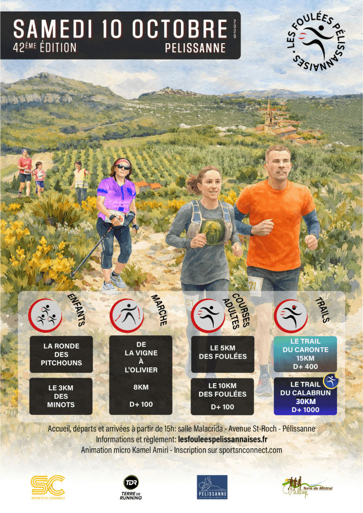 Les Foulées Pélissannaises : courses et marche_Pélissanne