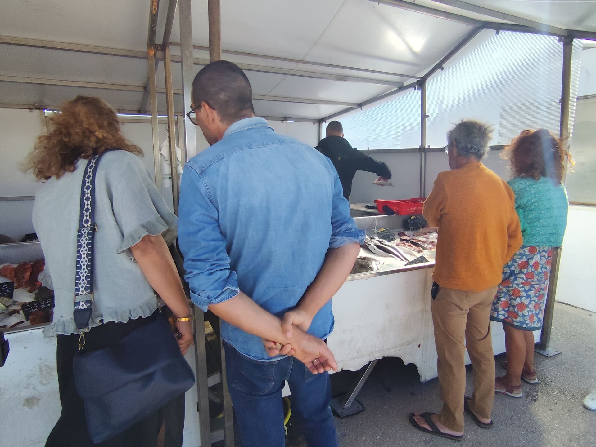 Marché aux poissons de Carro_Martigues