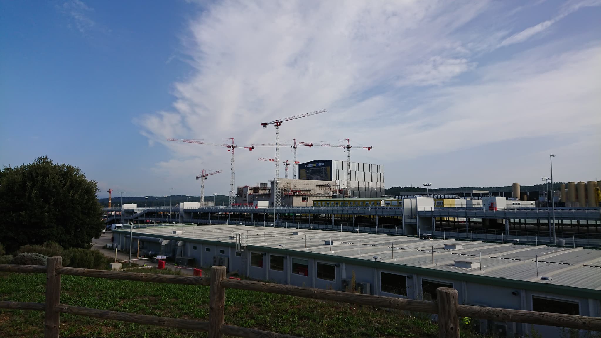 Vue du site ITER