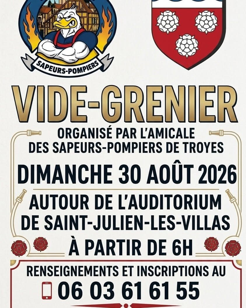 Grand Vide-Greniers des Sapeurs-Pompiers_Saint-Julien-les-Villas