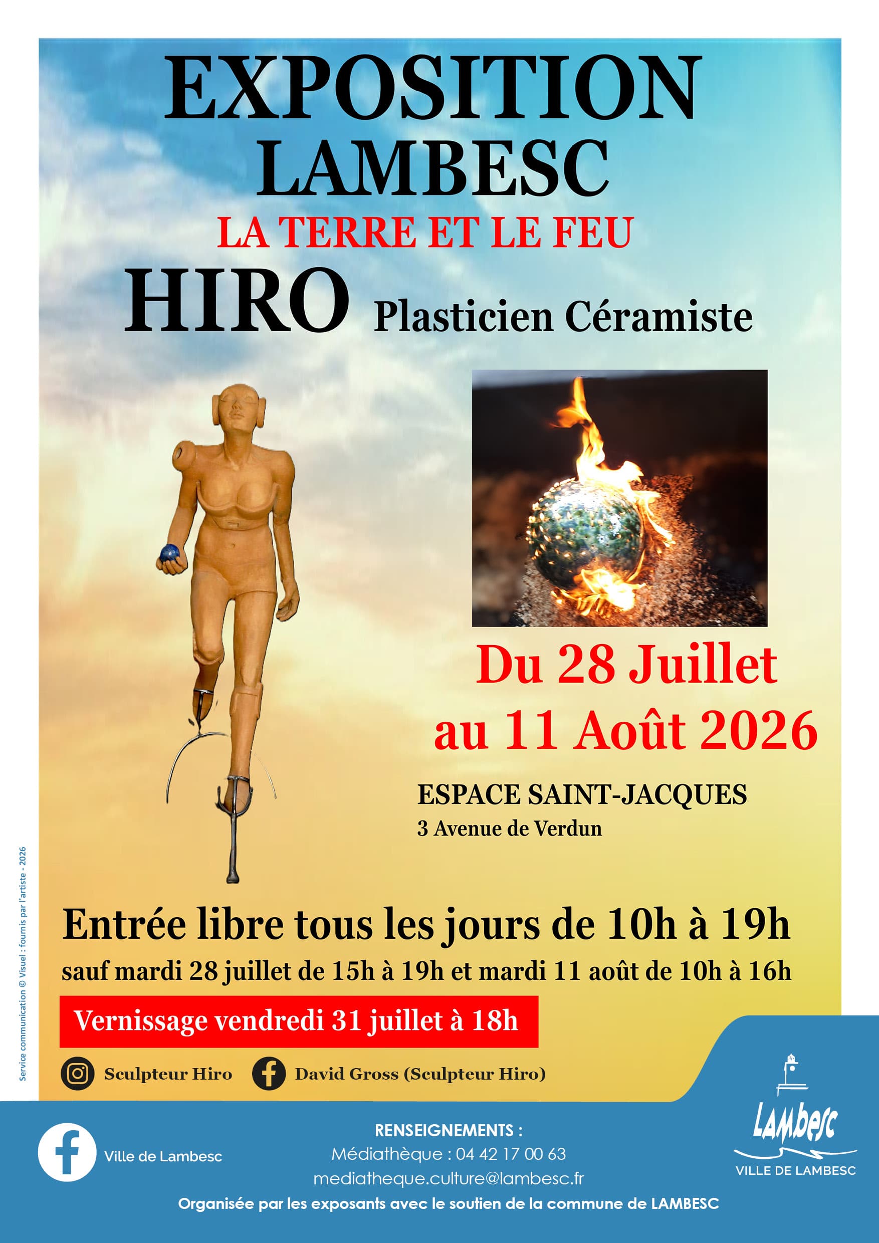 Exposition "La terre et le feu"_Lambesc
