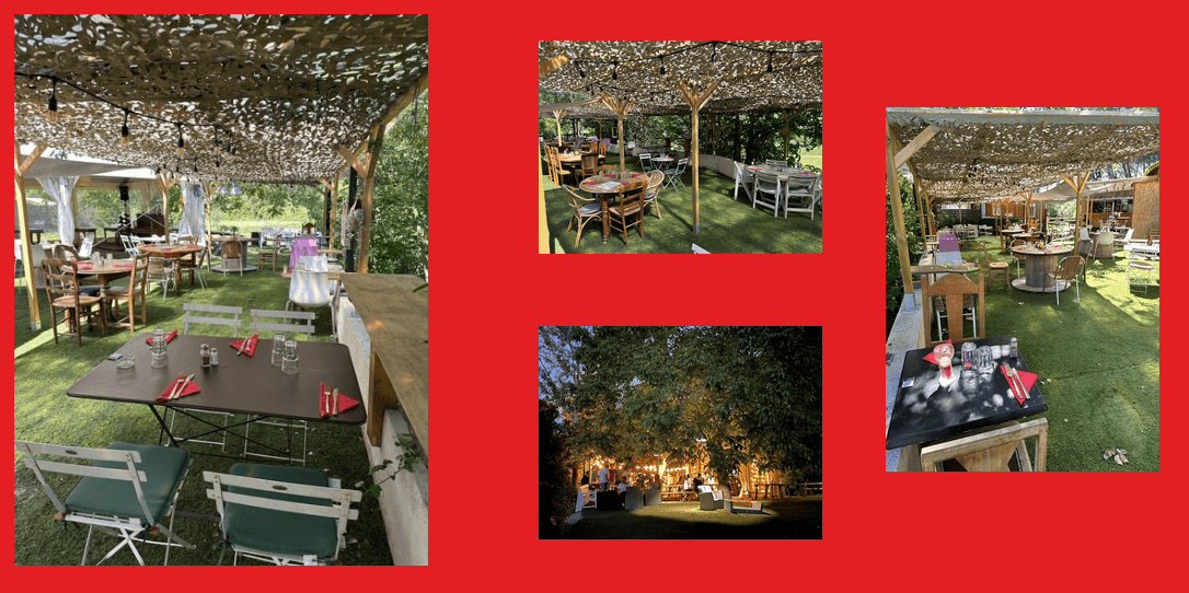 Terrasse restaurant le 19