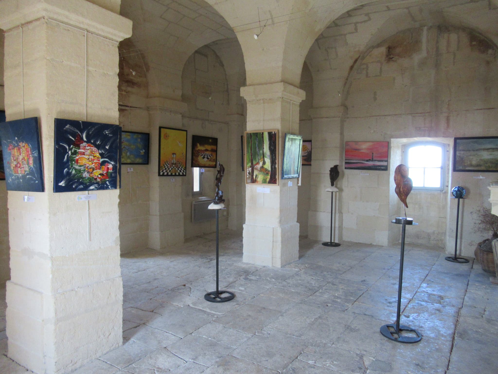 Exposition 2nd étage de la Tour Saint Louis