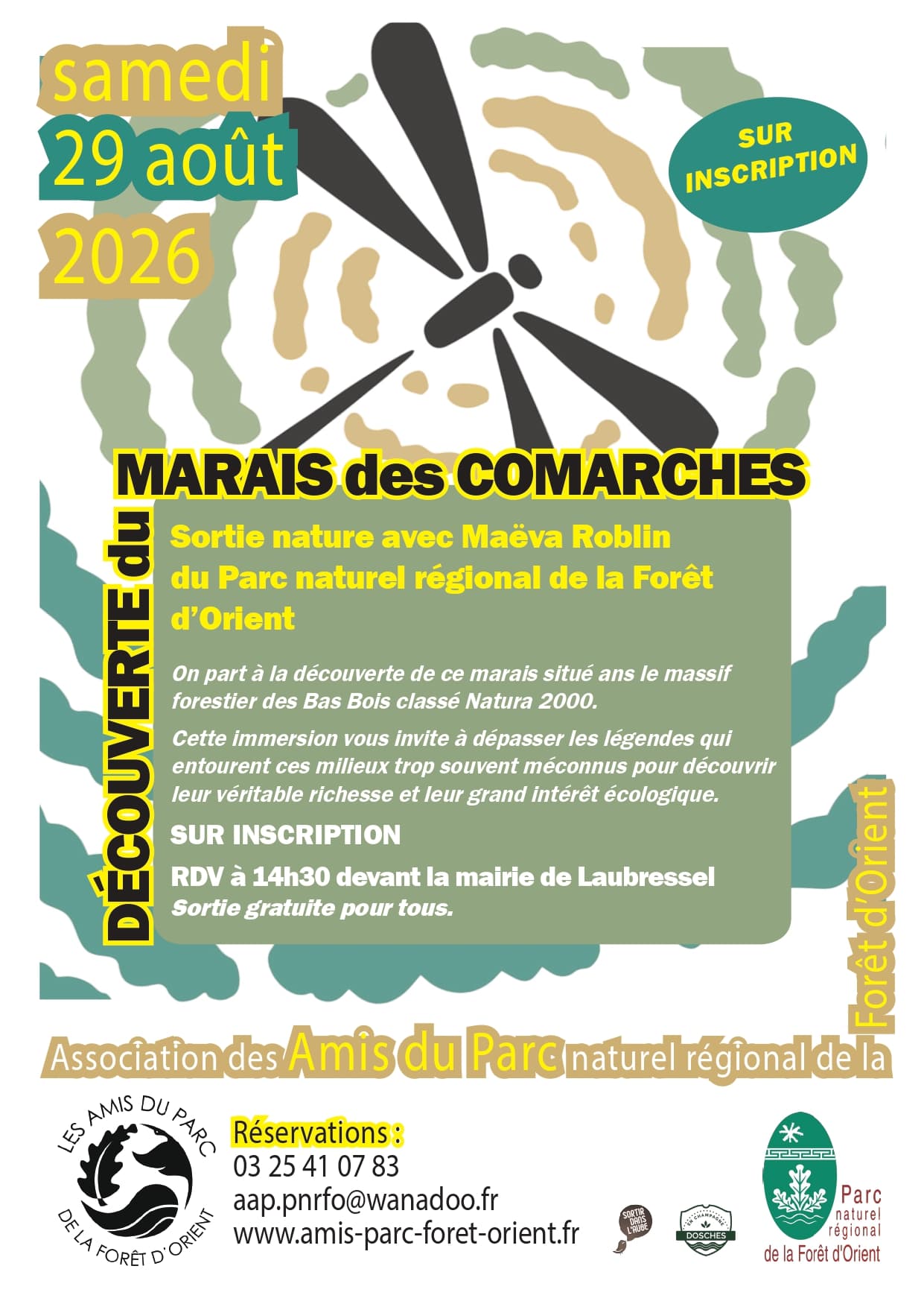 À la rencontre du marais des Comarches_Laubressel