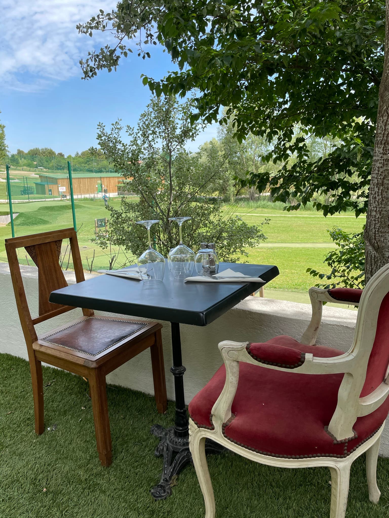 Terrasse restaurant le 19