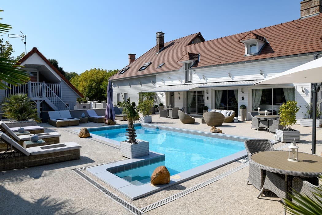 Vue d'ensemble de la villa