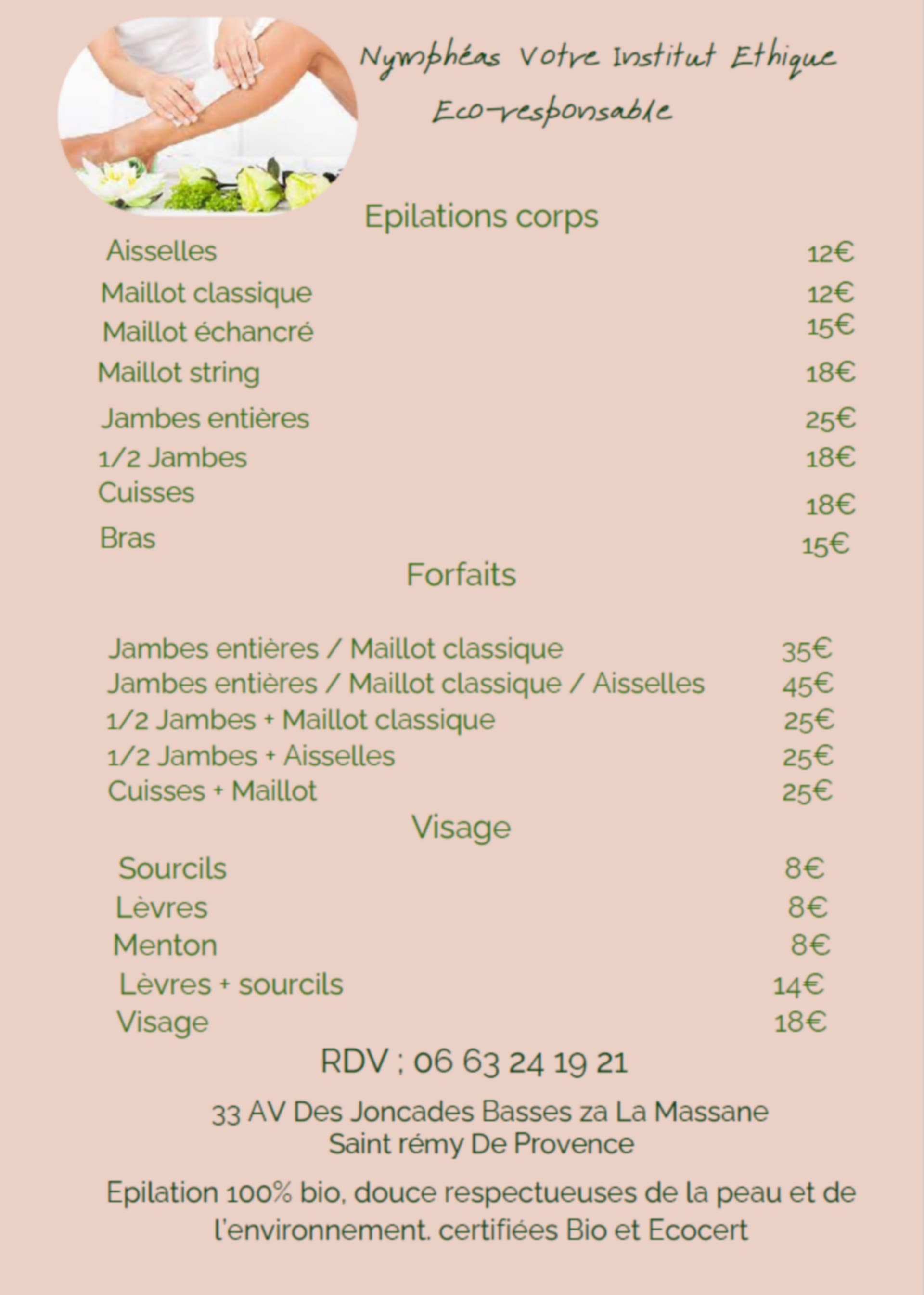 Nymphéas Institut Ethique Ecoresponsable
