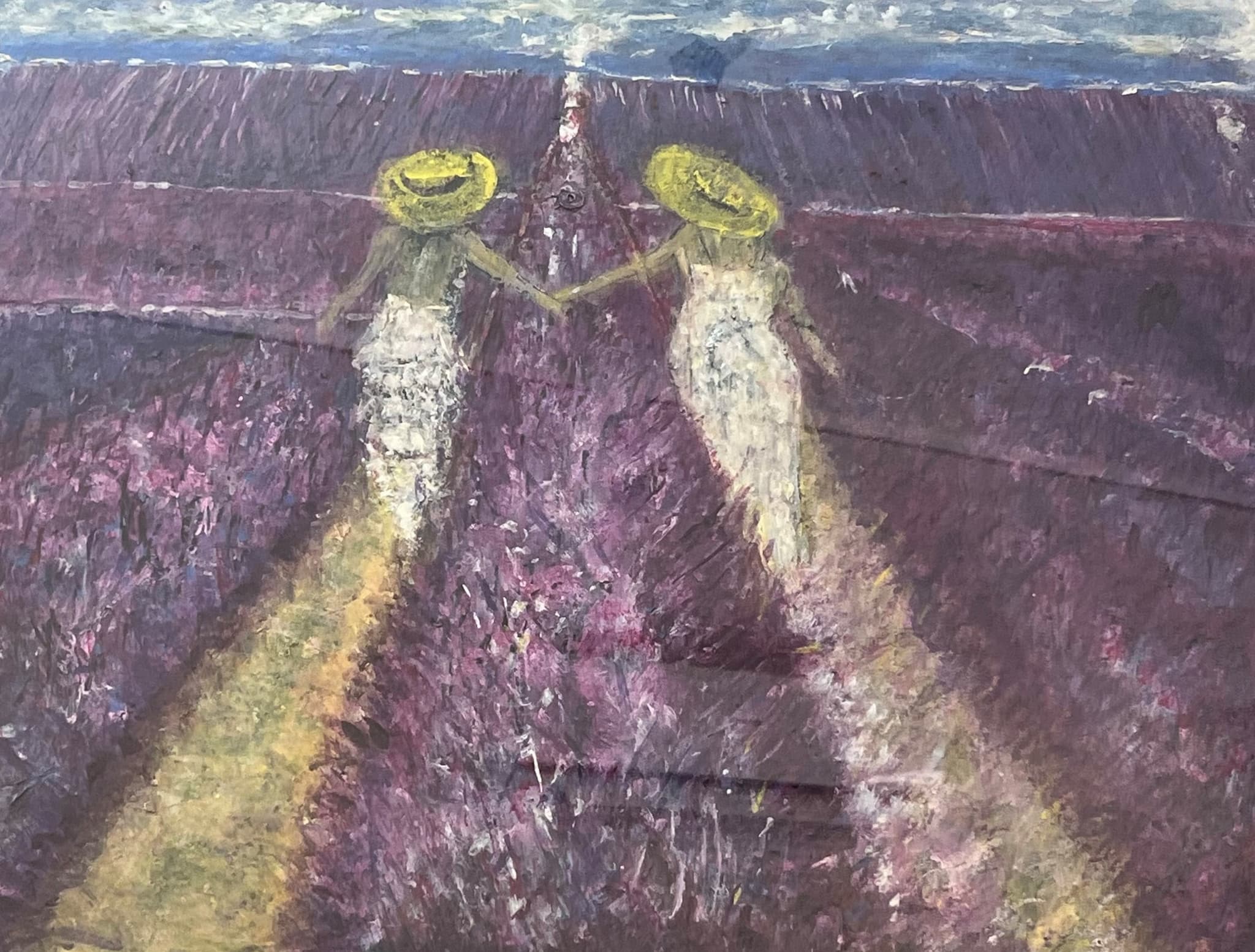 Exposition de peintures : Céline Constan à Mouriès Lavande