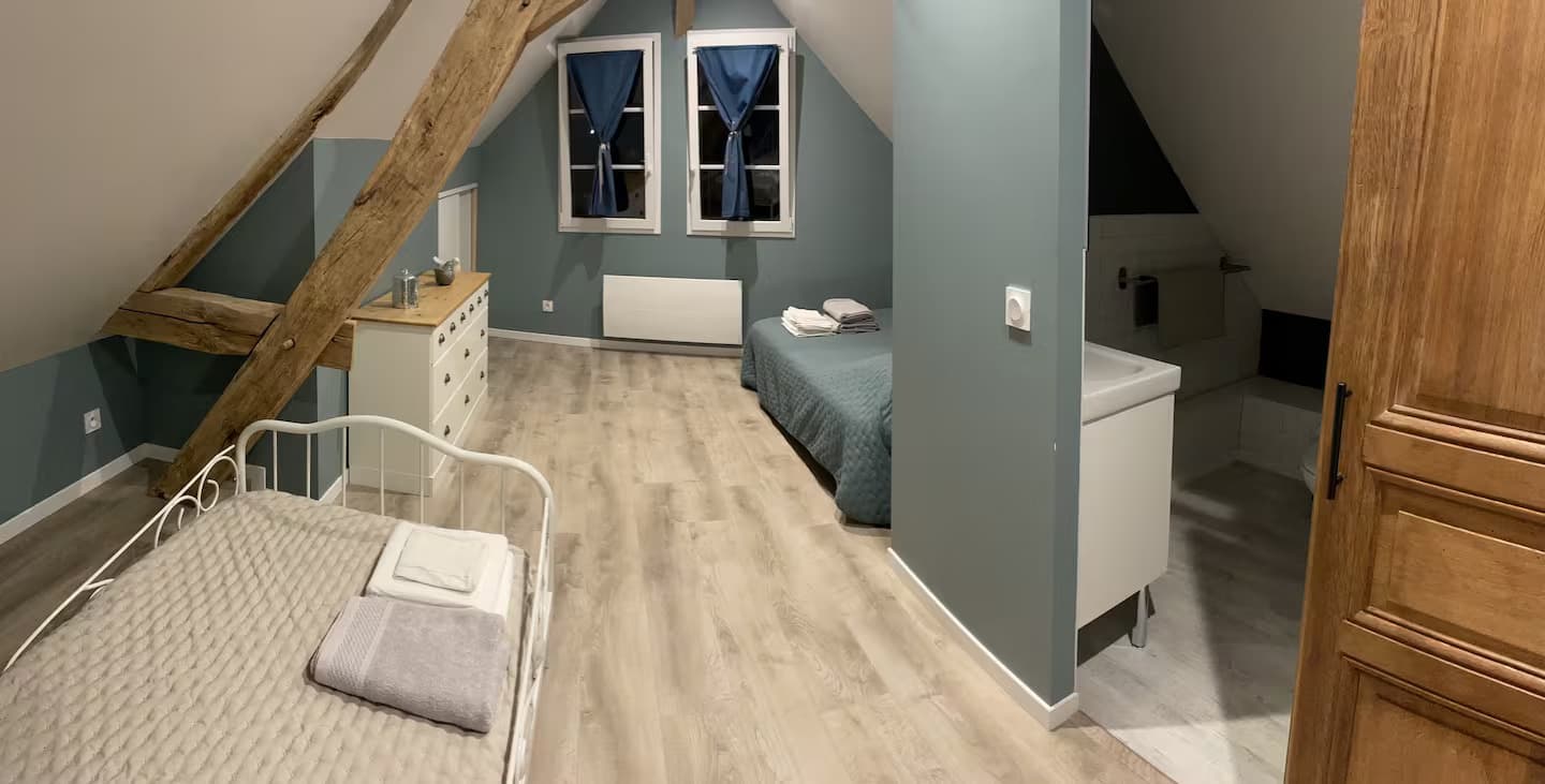 Maison champenoise avec salle de jeux, proche lac_Montreuil-sur-Barse
