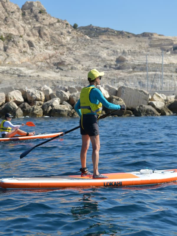 Découverte et initiation au paddle - Base nautique de Corbière_Marseille
