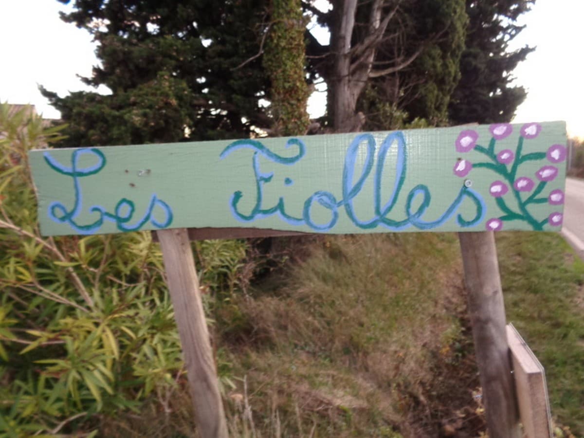 Gite paysan Les Fiolles banderolle